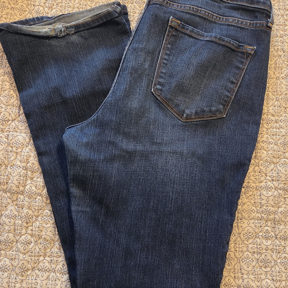 Dark Blue Denim Jeans
